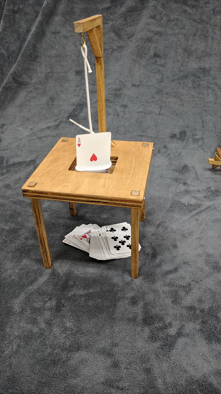 Card Gallows- lasso your chosen card!  This is the manual version.