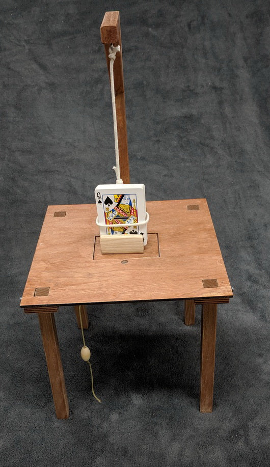 Card Gallows- lasso your chosen card!  This is the manual version.