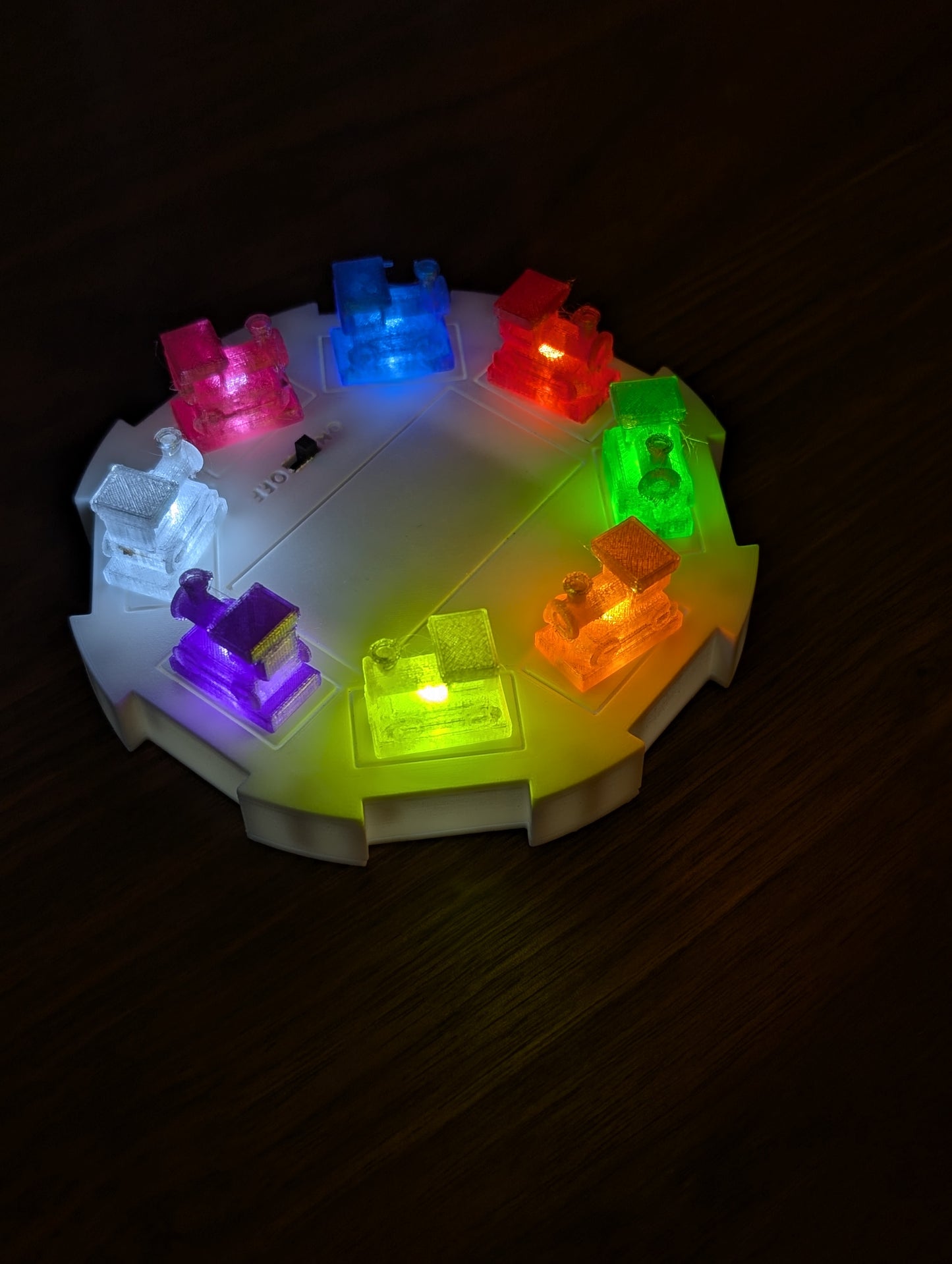 Mexican Train Dominoes - See the LIGHT!