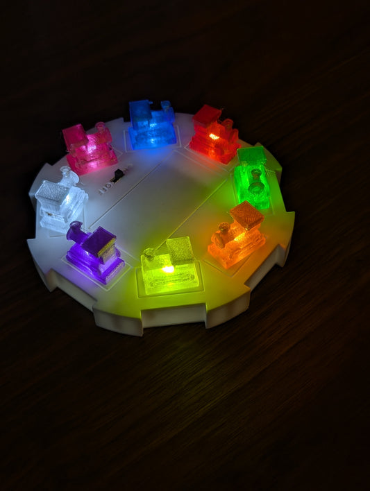 Mexican Train Dominoes - See the LIGHT!